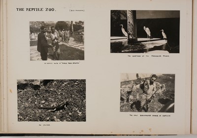 Lot 184 - West Indies. A large photograph album..., 1934