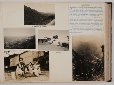 Lot 184 - West Indies. A large photograph album..., 1934