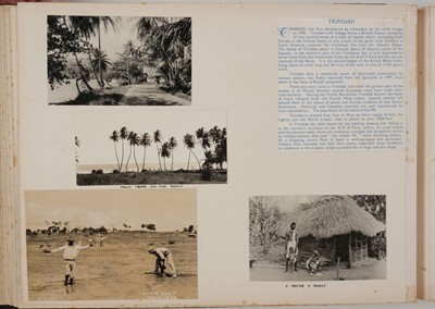 Lot 184 - West Indies. A large photograph album..., 1934