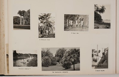 Lot 184 - West Indies. A large photograph album..., 1934