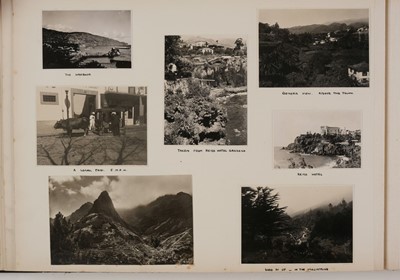 Lot 184 - West Indies. A large photograph album..., 1934