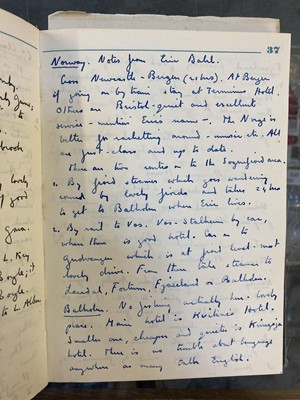 Lot 276 - WWII Prisoner of War Diary. Captain William L. Addisonm Royal Artillery