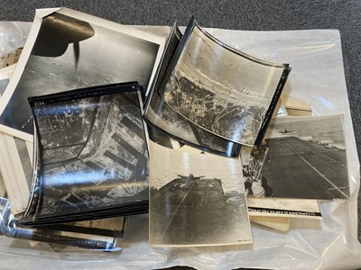 Lot 112 - World War Two Aerial Photography. Approx. 120 Air Ministry aerial reconnaissance photographs