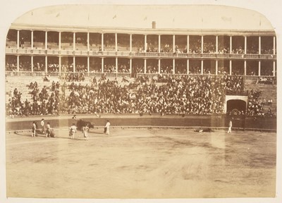 Lot 160 - Spain. An album containing 56 mounted photographs of Spain, c. 1880