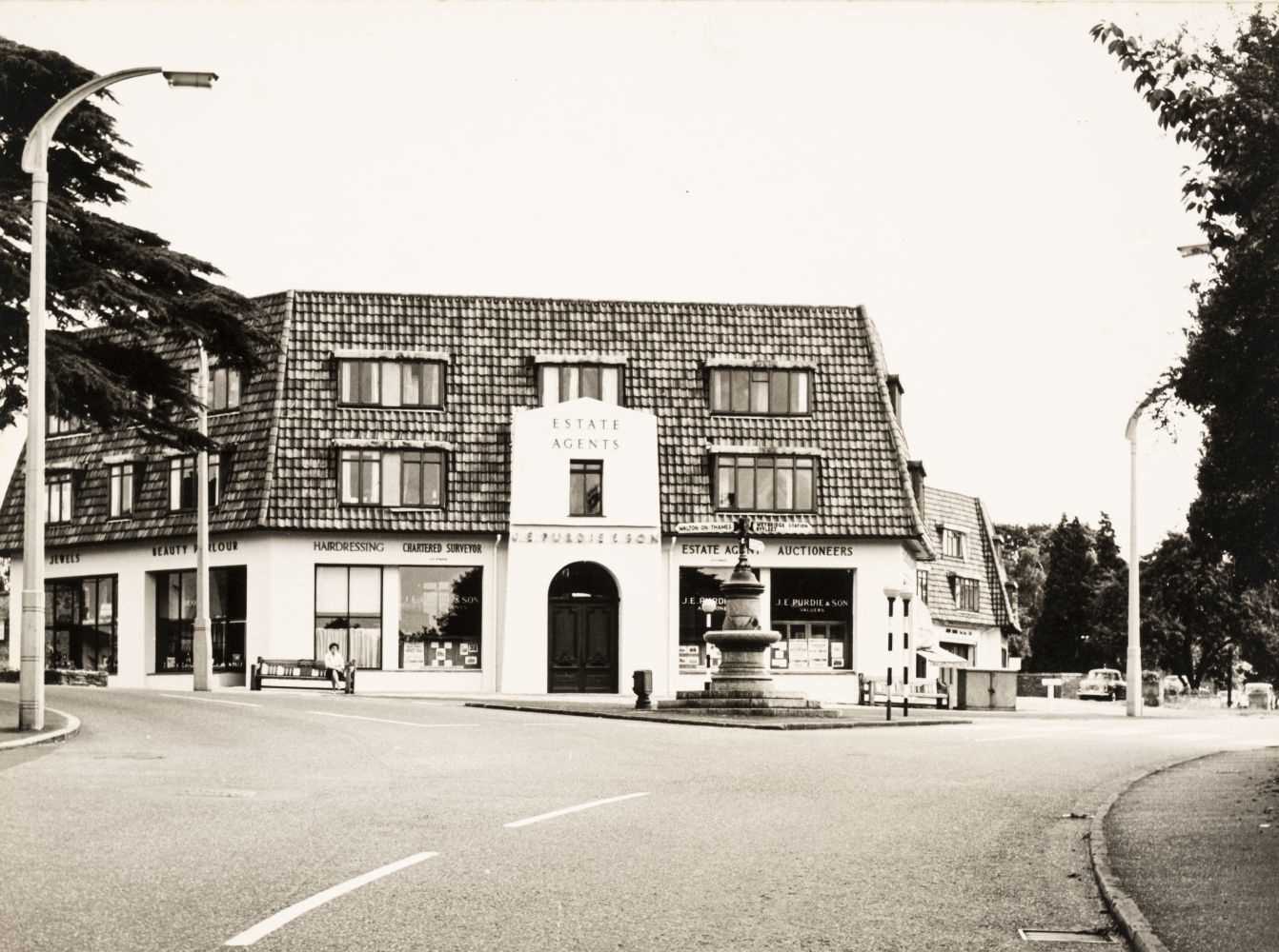 Lot 167 - Surrey. A group of over 40 photographs of Weybridge and environs, c. 1880-1920