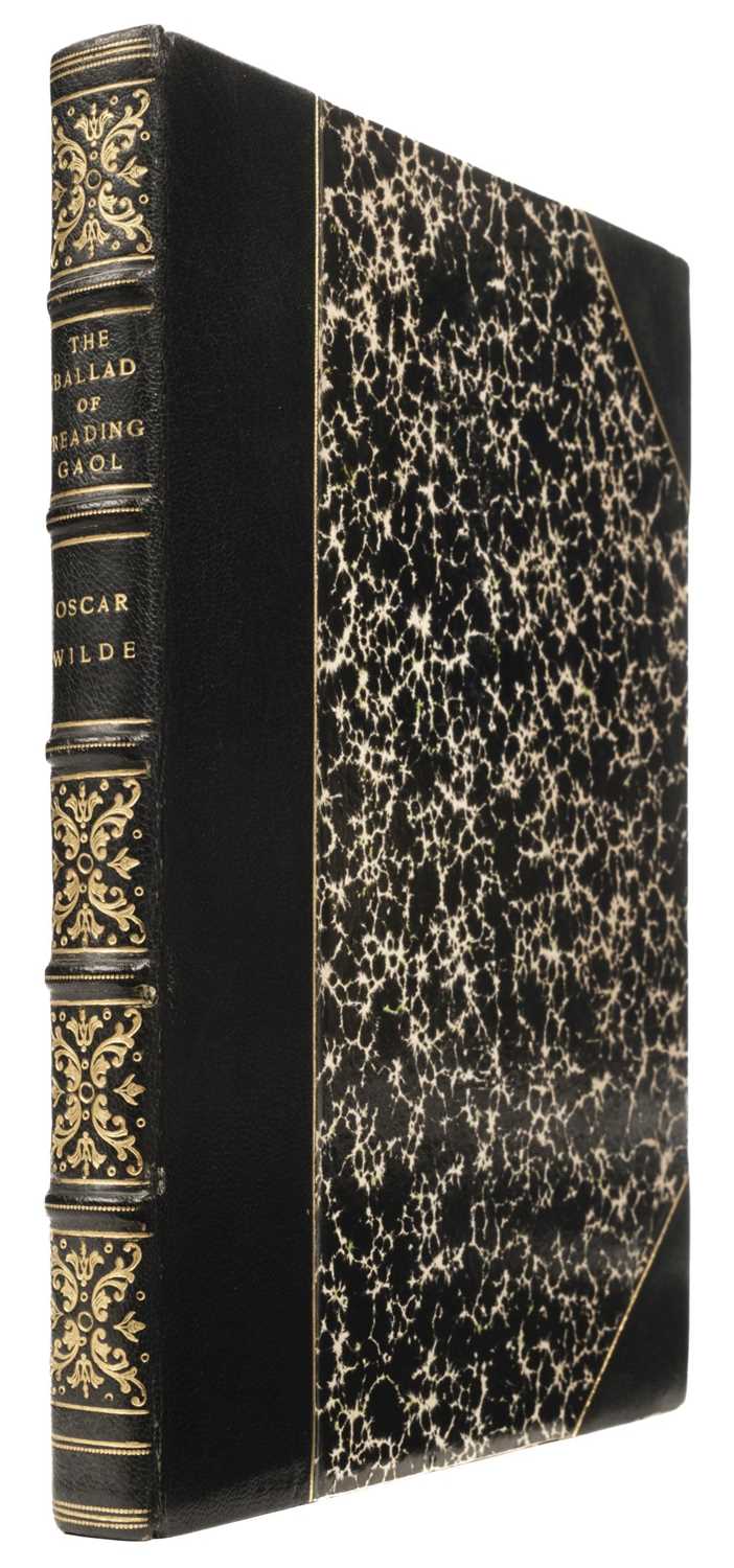 Lot 697 - Wilde (Oscar). The Ballad of Reading Gaol, New York: E.P. Dutton & Co, 1928