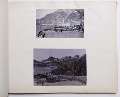 Lot 26 - China, Hong Kong & Middle East. A photograph album relating to China and the Middle East
