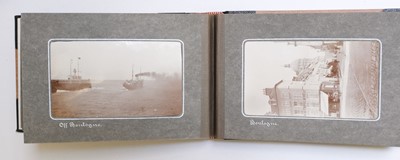 Lot 121 - Kent & Northern France. A well-presented private photograph album containing 48 window-mounted views