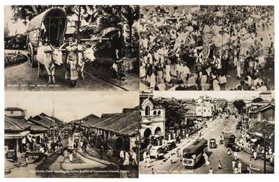Lot 225 - Postcards. A group of 148 postcards of Ceylon, mostly mid 20th century