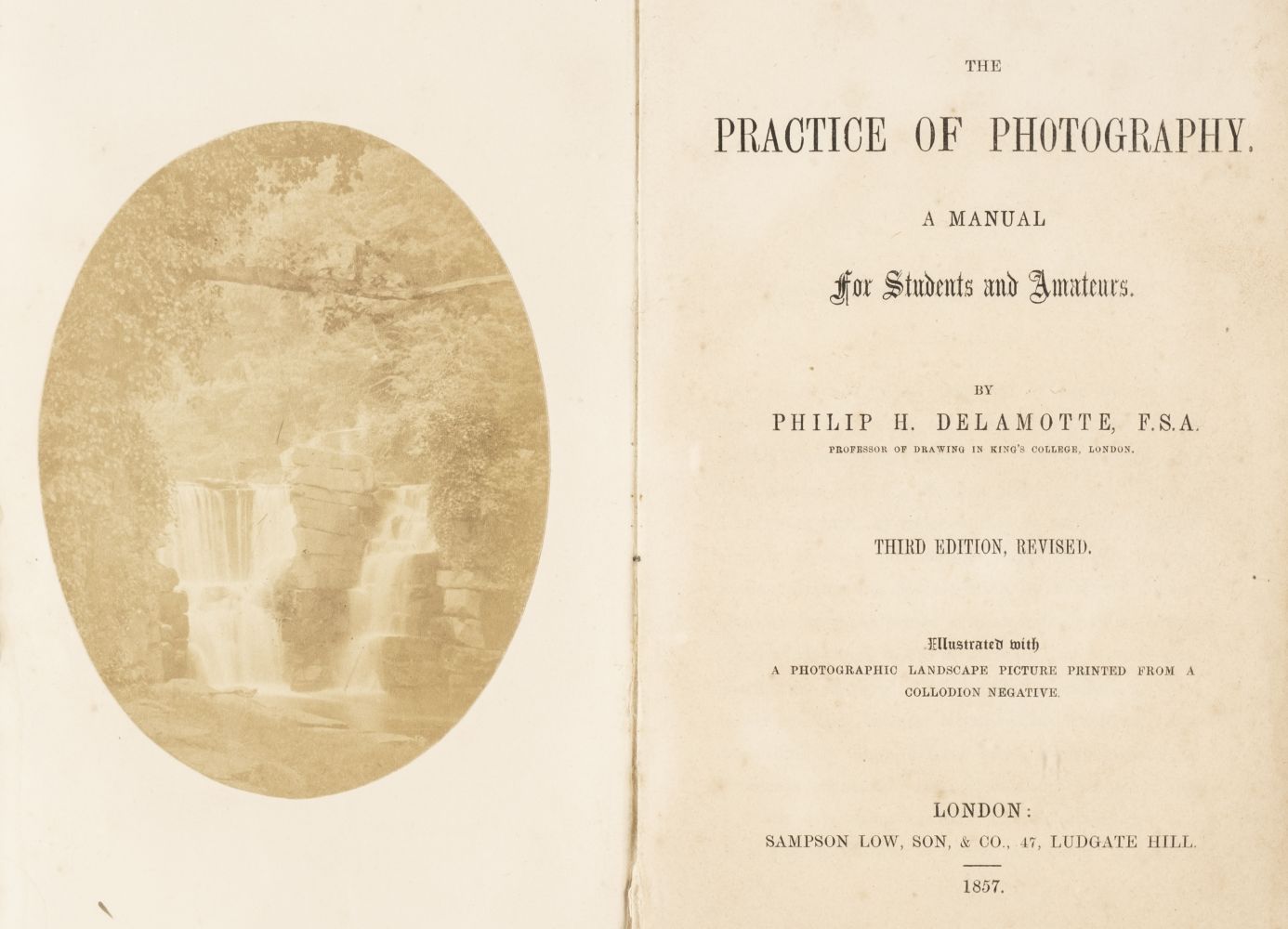 Lot 74 Delamotte (Philip H.). The Practice of
