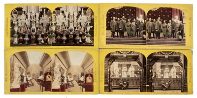 Lot 164 - Stereoviews. The International Exhibition of 1862, a group of 140 albumen print stereoviews