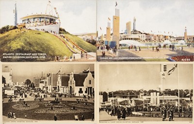 Lot 233 - Postcards. Empire Exhibition, Scotland, 1938,  over 200 postcards incl. some duplicates