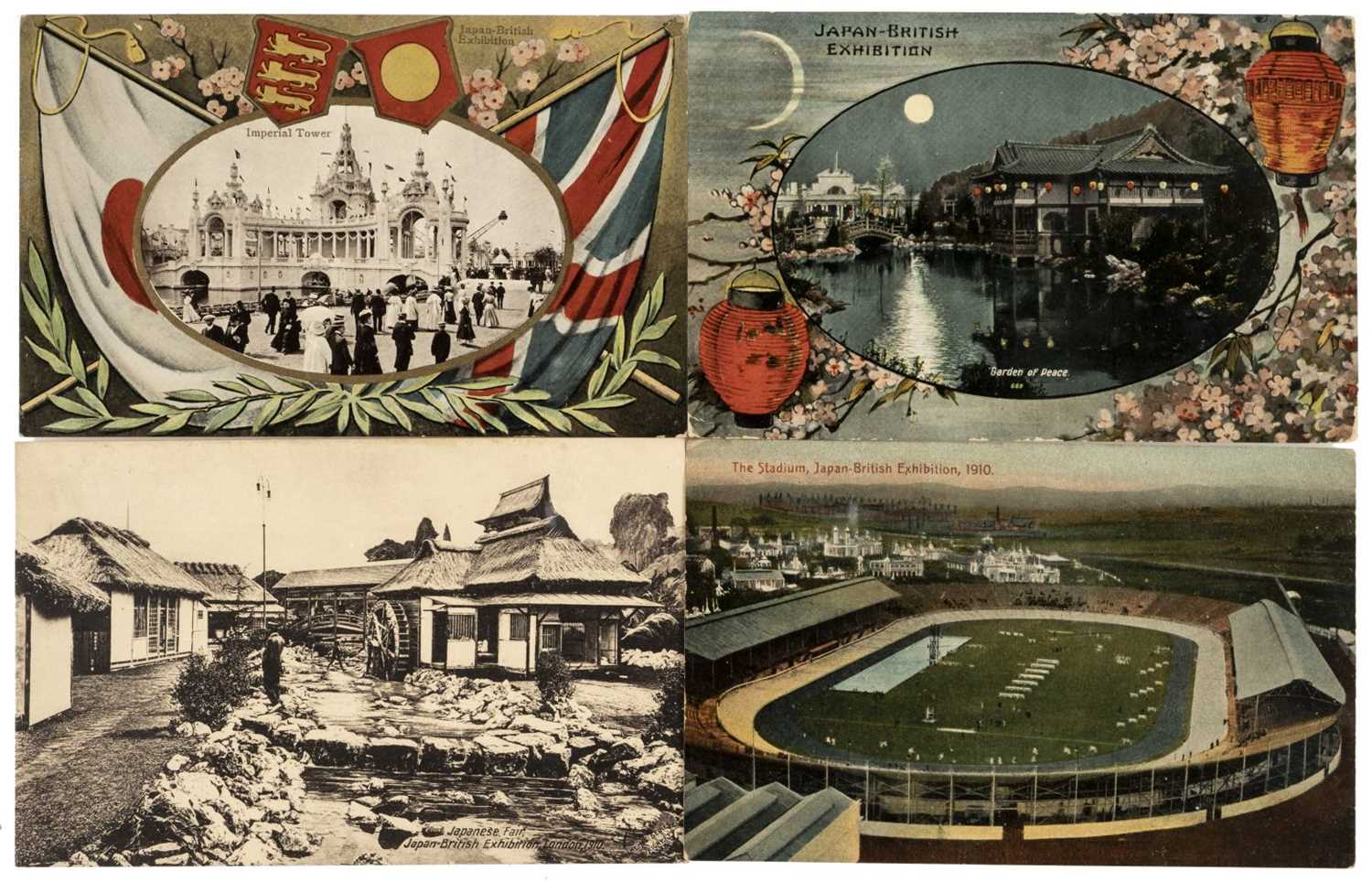 Lot 234 - Postcards. The Japan-British Exhibition of