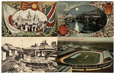 Lot 234 - Postcards. The Japan-British Exhibition of 1910 held at White City, London, 14 May-29 October 1910