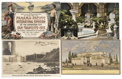 Lot 235 - Postcards. The Panama-Pacific Internation Exposition, San Francisco, 1915