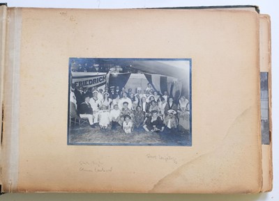 Lot 25 - China & Indonesia. A photograph album compiled by a western man in China, Indonesia, etc., c. 1910
