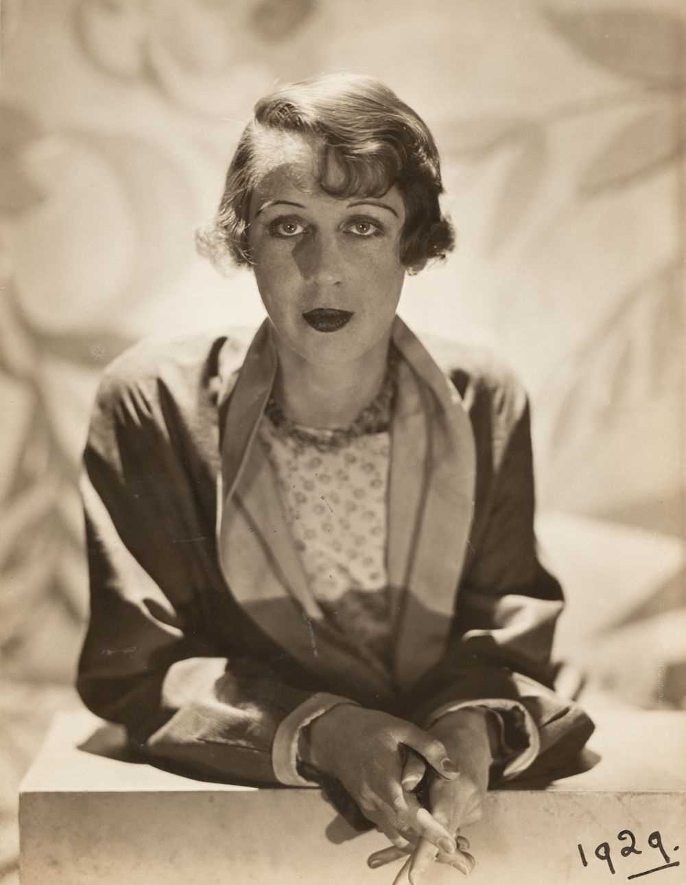 Lot 8 - Beaton D (Cecil, 1904-1980). Portrait of the fashion editor Madge Garland, 1929