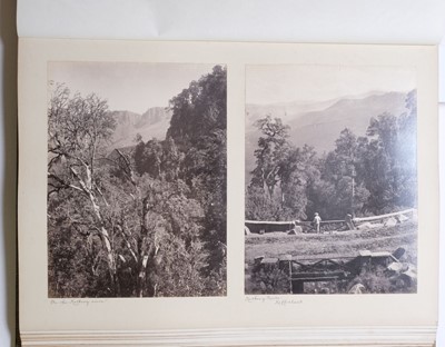 Lot 159 - South Africa. A photograph album containing approximately 125 mounted photographs