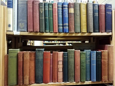 Lot 409 - Victorian Literature. A large collection of works by Victorian novelists & related reference books