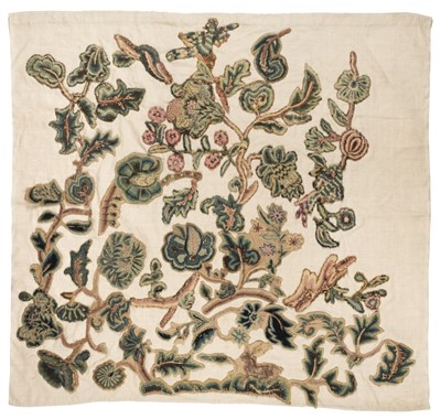Lot 174 - Needlework slips. A collection of mounted slips, English, early 18th century