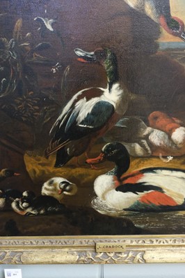 Lot 258 - Cradock (Marmaduke, circa 1660-1717, attributed to). Shelducks in a Landscape, oil on canvas