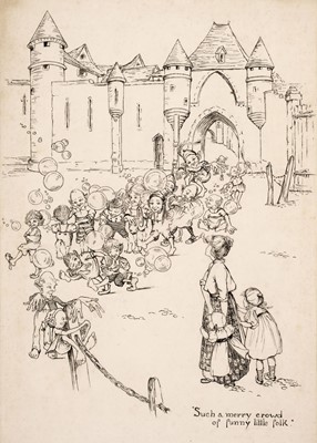 Lot 501 - Hassall (John, 1868-1948). Fairy Tales, 62 original illustrations, circa 1930