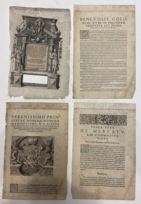 Lot 3 - De Bry (Theodore). Admiranda Narratio Fida Tamen... 1st edition, Frankfurt: Joannis Wecheli, [1590]