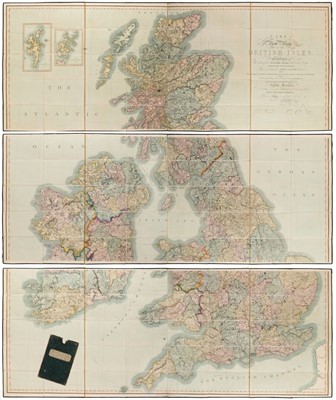 Lot 83 - British Isles. Cary (John). Cary's New Map of the British Isles.., 1819 - 36