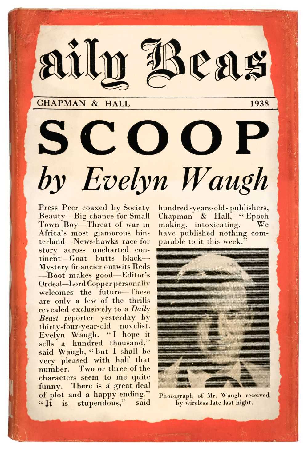 Lot 694 - Waugh (Evelyn). Scoop, 1st edition, 1938