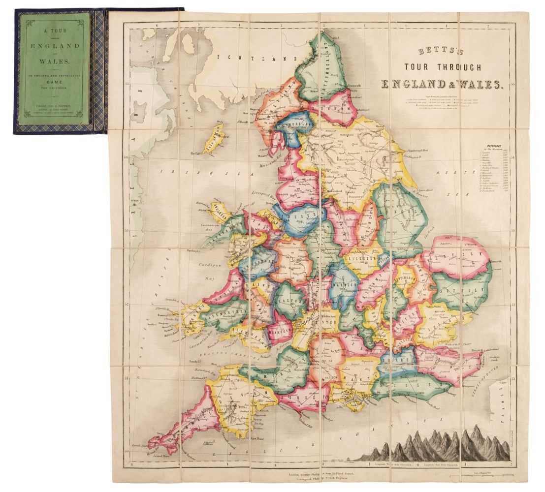 Lot 97 - Betts (John). Betts’s Tour Through England & Wales, [and Tour through Europe), circa 1875 [and 1850]
