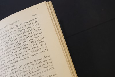 Lot 546 - Austen (Jane). Pride and Prejudice, 1st Peacock edition