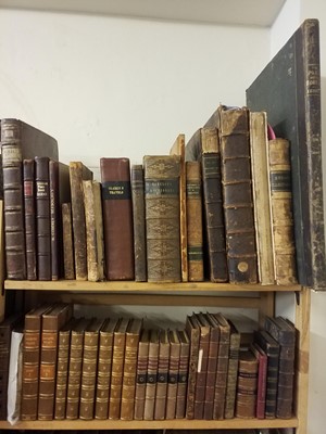 Lot 368 - Antiquarian. A large collection of 18th & 19th-century literature & reference books