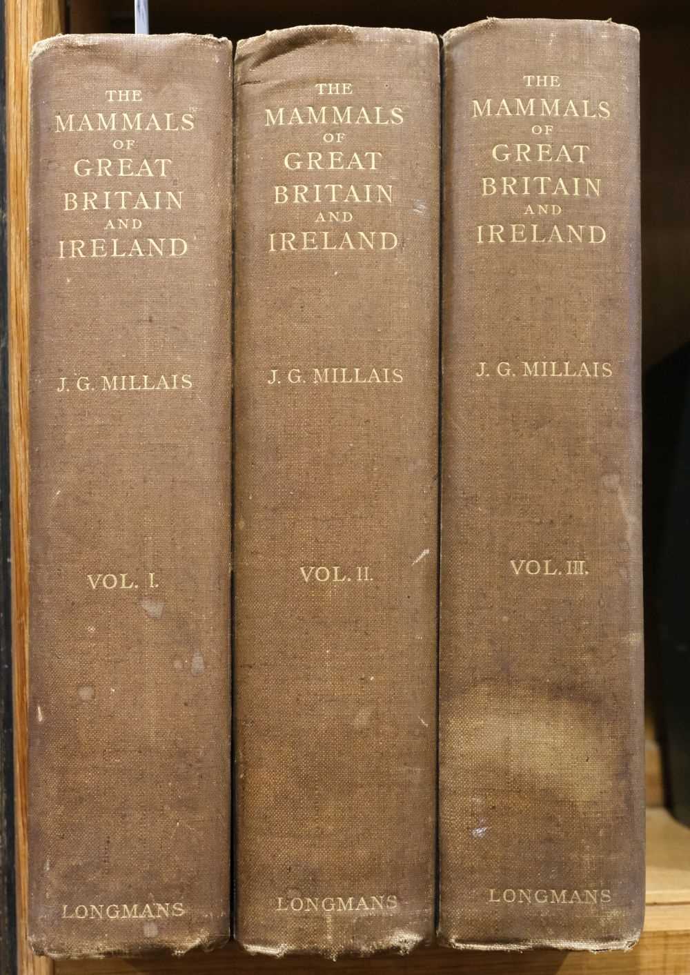 Lot 33 - Millais (John Guille). The Mammals of Great Britain and Ireland, 3 vol., limited edition, 1904.