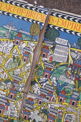 Lot 122 - London. Gill (MacDonald), The Wonderground Map of London Town..., 1924