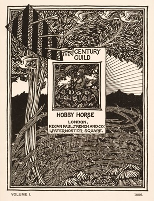 Lot 591 - Mackmurdo (A.H., et al., editors). The Century Guild Hobby Horse, 7 vols. in 3, 1886-92