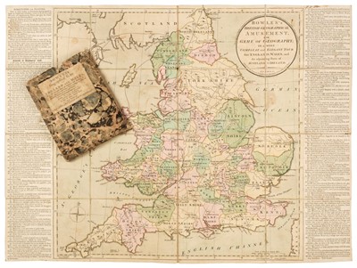 Lot 101 - Geographical Game. Bowles (Carington), Bowles's British Geographical Amusement..., 1791