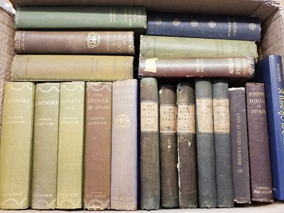 Lot 119 - George Borrow. A collection of mixed edition works & books by George Borrow