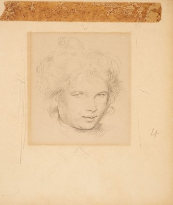 Lot 415 - John (Augustus, 1878-1961). Portrait of Ida Nettleship, pencil