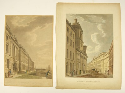 Lot 185 - Malton (Thomas). A collection of 20 engravings of London 1792 - 1801