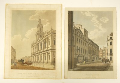 Lot 185 - Malton (Thomas). A collection of 20 engravings of London 1792 - 1801