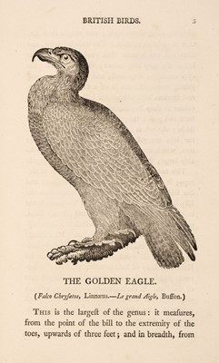 Lot 56 - Bewick (Thomas). A History of British Birds, (Land & Water Birds), 1805