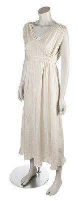 Lot 196 - WWII. A silk nightdress made of parachute silk, 1940s, & 3 others