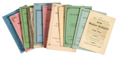 Lot 424 - Chapbooks. A collection of 97 chapbooks, circa 1820-1850