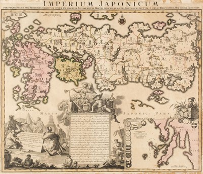 Lot 117 - Japan. Seutter (George Matthaus), Imperium Japonicum..., Augsburg, circa 1750