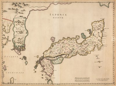 Lot 115 - Japan. Blaeu (Johannes), Japonia Regnum, Amsterdam, circa 1655