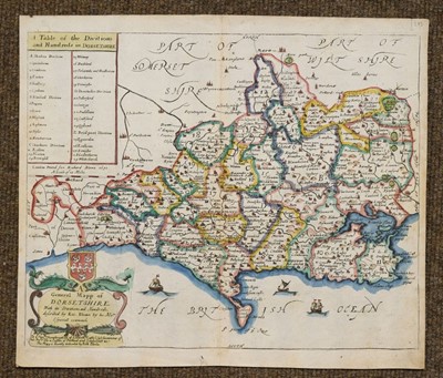 Lot 105 - Hampshire & Dorset. A collection of five maps, mostly 18th & 19th century