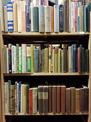 Lot 399 - Fiction, A large collection of modern fiction, poetry & 1st edition books