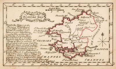 Lot 152 - Wales. Gibson (John), Set of 12 Welsh County Maps, circa 1759