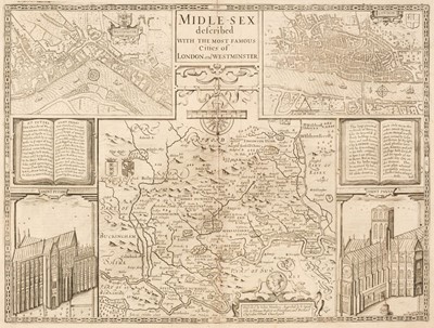 Lot 155 - Middlesex. Speed (John), Midle-Sex Described..., Thomas Bassett & Richard Chiswell, 1676