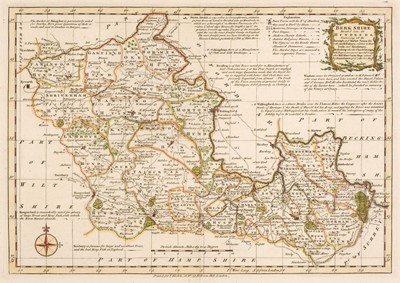 Lot 80 - Berkshire, Buckingham and Oxfordshire. A collection of 21 maps, 18th & 19th century